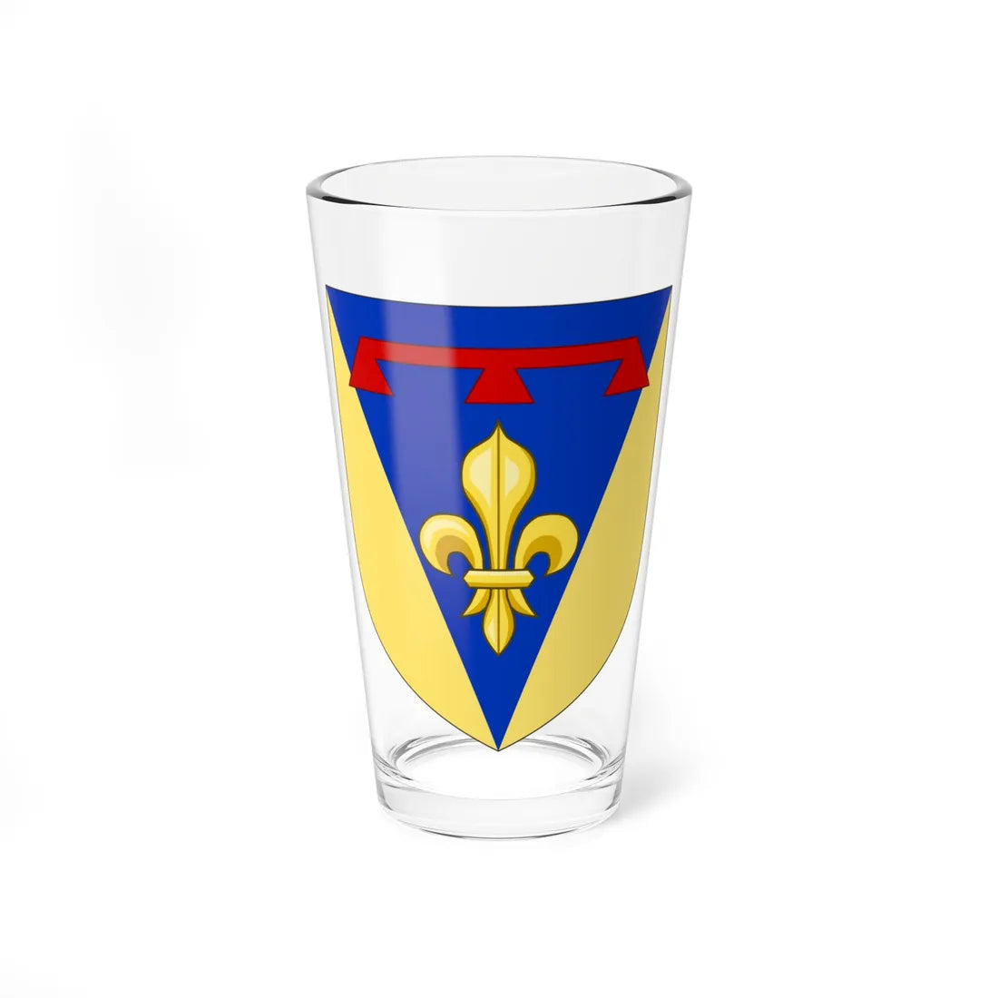 Blason département Var (France) (Coat of Arms) Pint Glass 16oz 16oz - Go Mug Yourself
