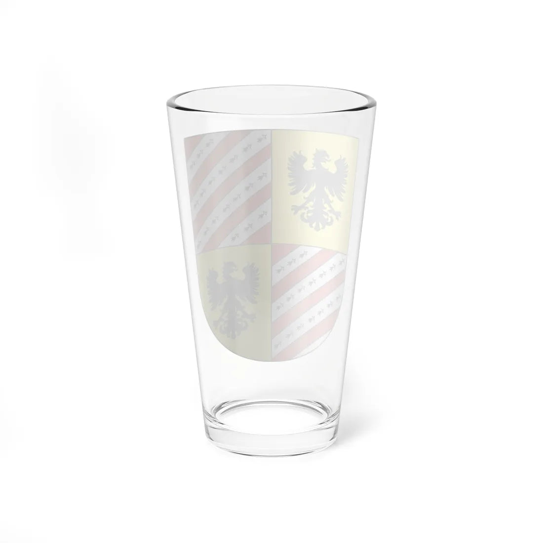 Blason Es famille Aoiz Pampelune (Spain) (Coat of Arms) Pint Glass 16oz - Go Mug Yourself