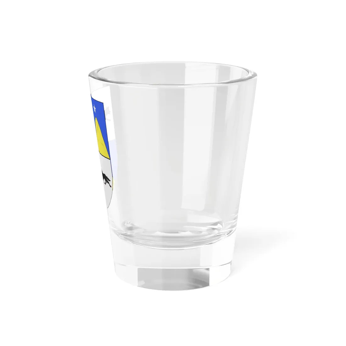 Blason Es famille Atxekolanda Alava (Spain) (Coat of Arms) Shot Glass 1.5oz - Go Mug Yourself