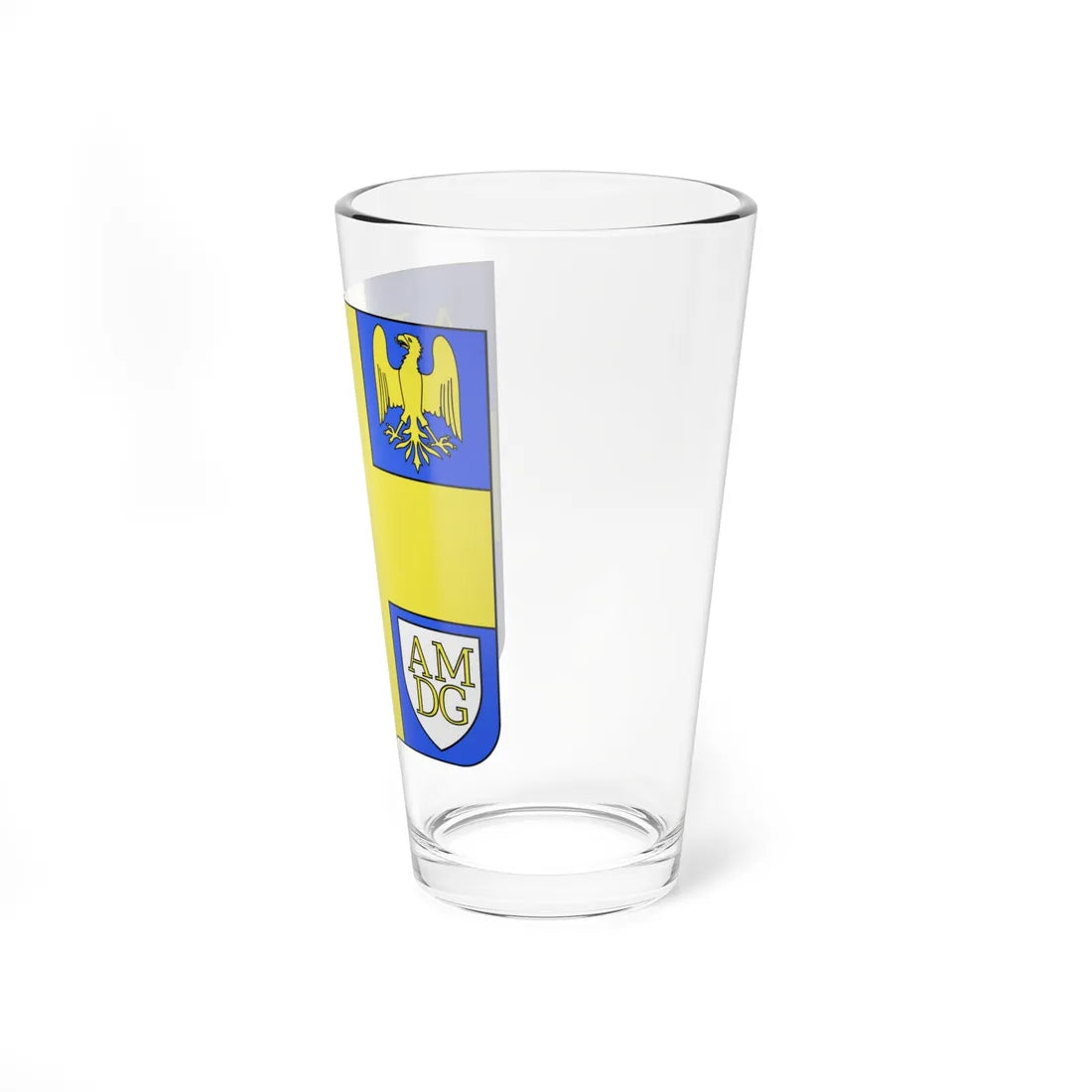 Blason famille Abu-Fanous (Egypt) (Coat of Arms) Pint Glass 16oz - Go Mug Yourself