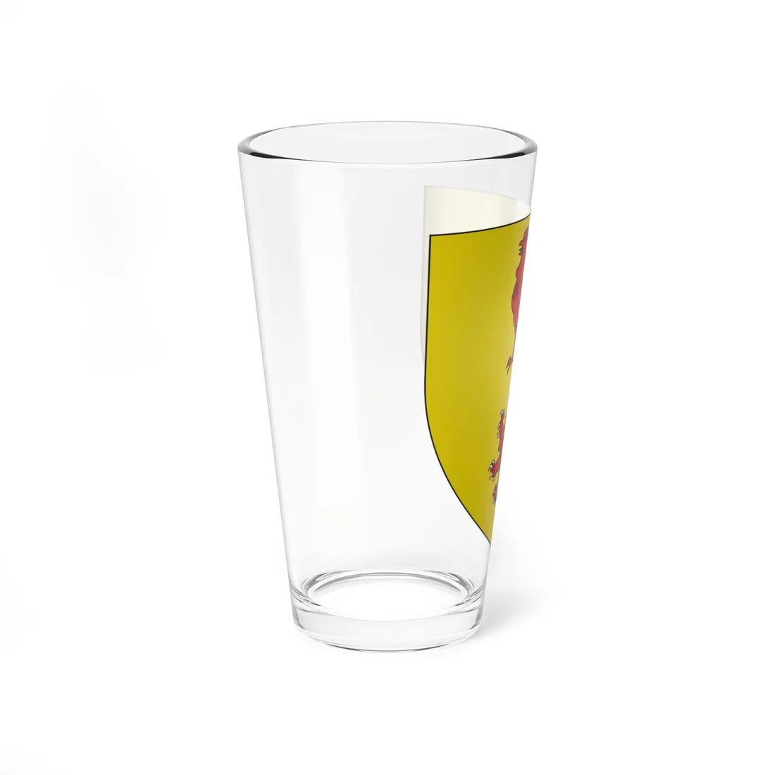 Blason Famille Alacoque (France) (Coat of Arms) Pint Glass 16oz - Go Mug Yourself