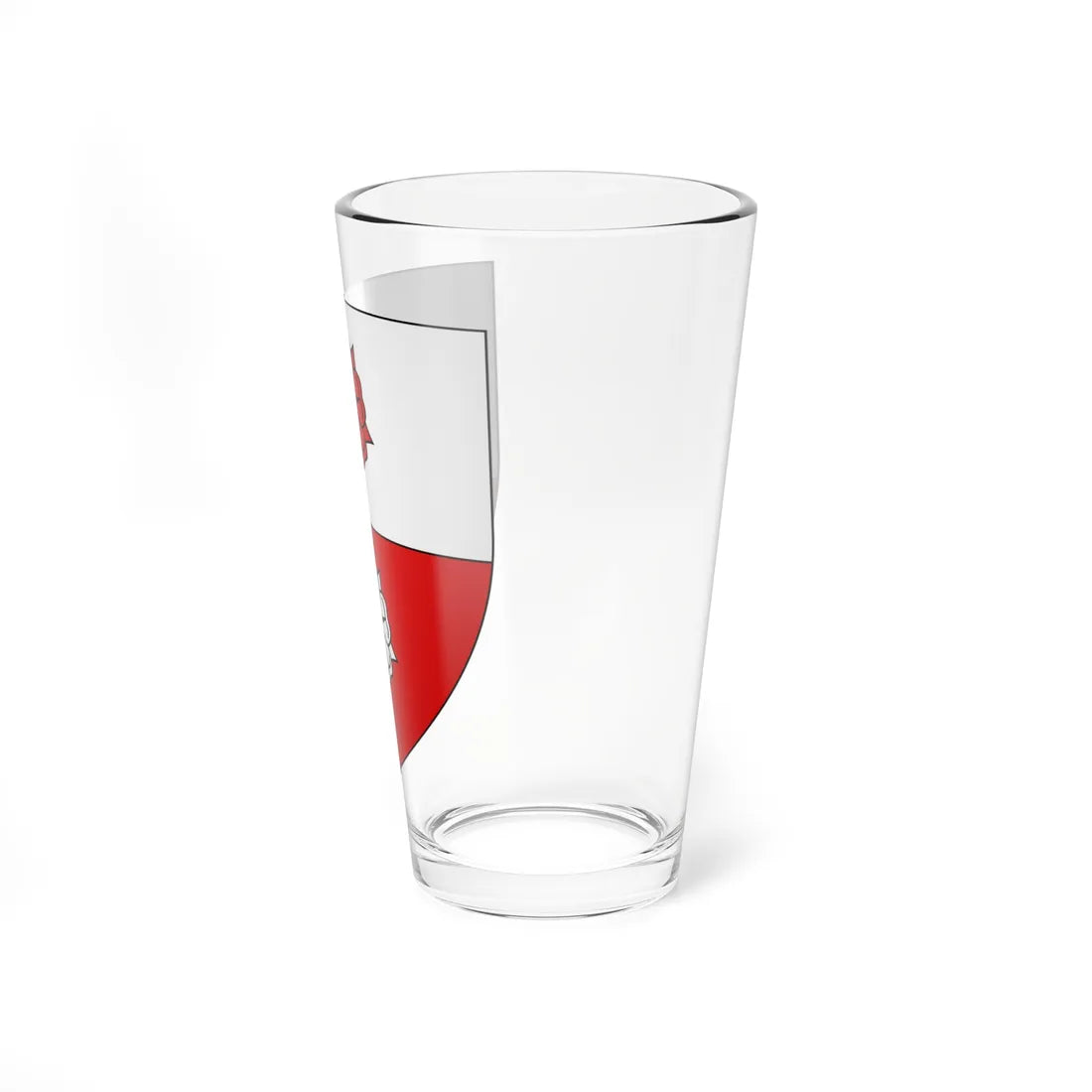 Blason famille Alauzon (France) (Coat of Arms) Pint Glass 16oz - Go Mug Yourself