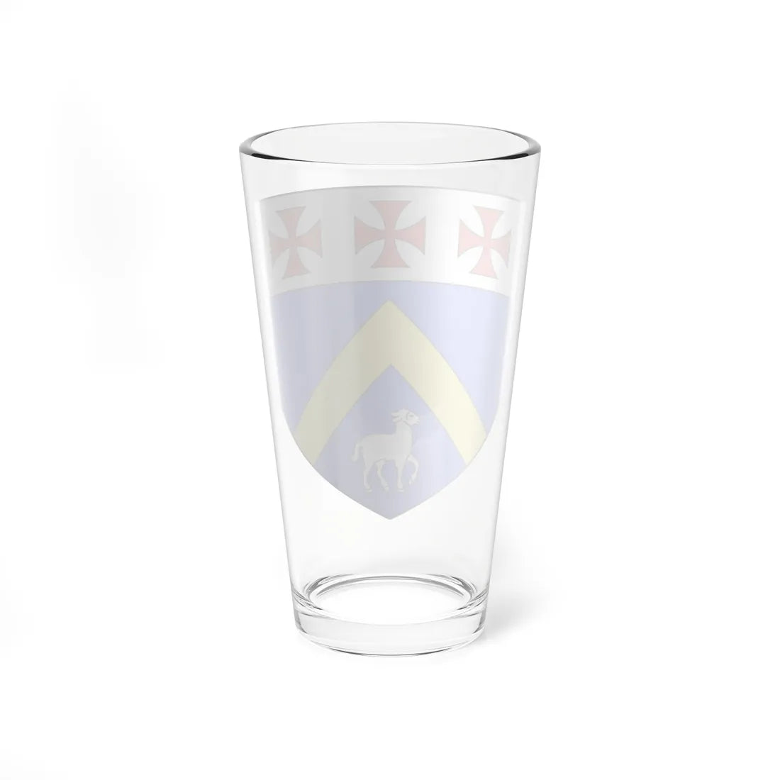 Blason famille dAignan (France) (Coat of Arms) Pint Glass 16oz - Go Mug Yourself