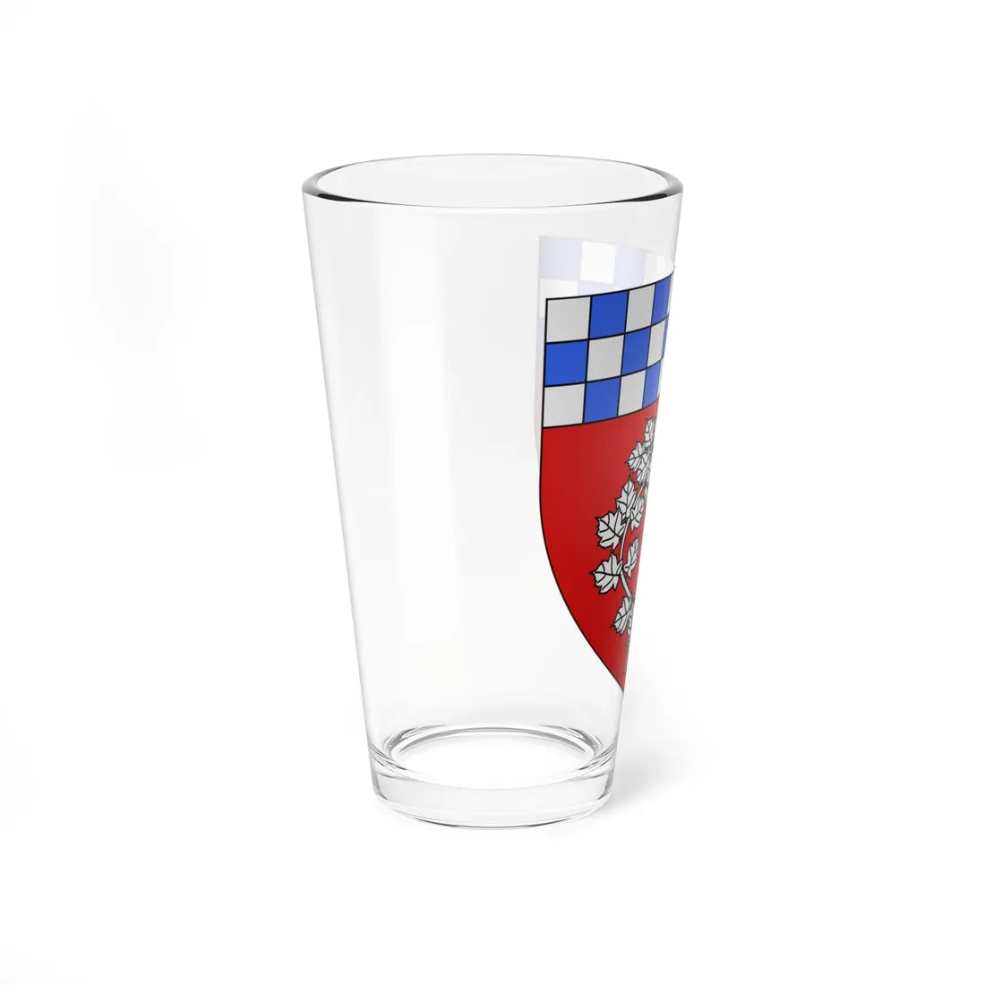 Blason famille dAilly (France) (Coat of Arms) Pint Glass 16oz - Go Mug Yourself