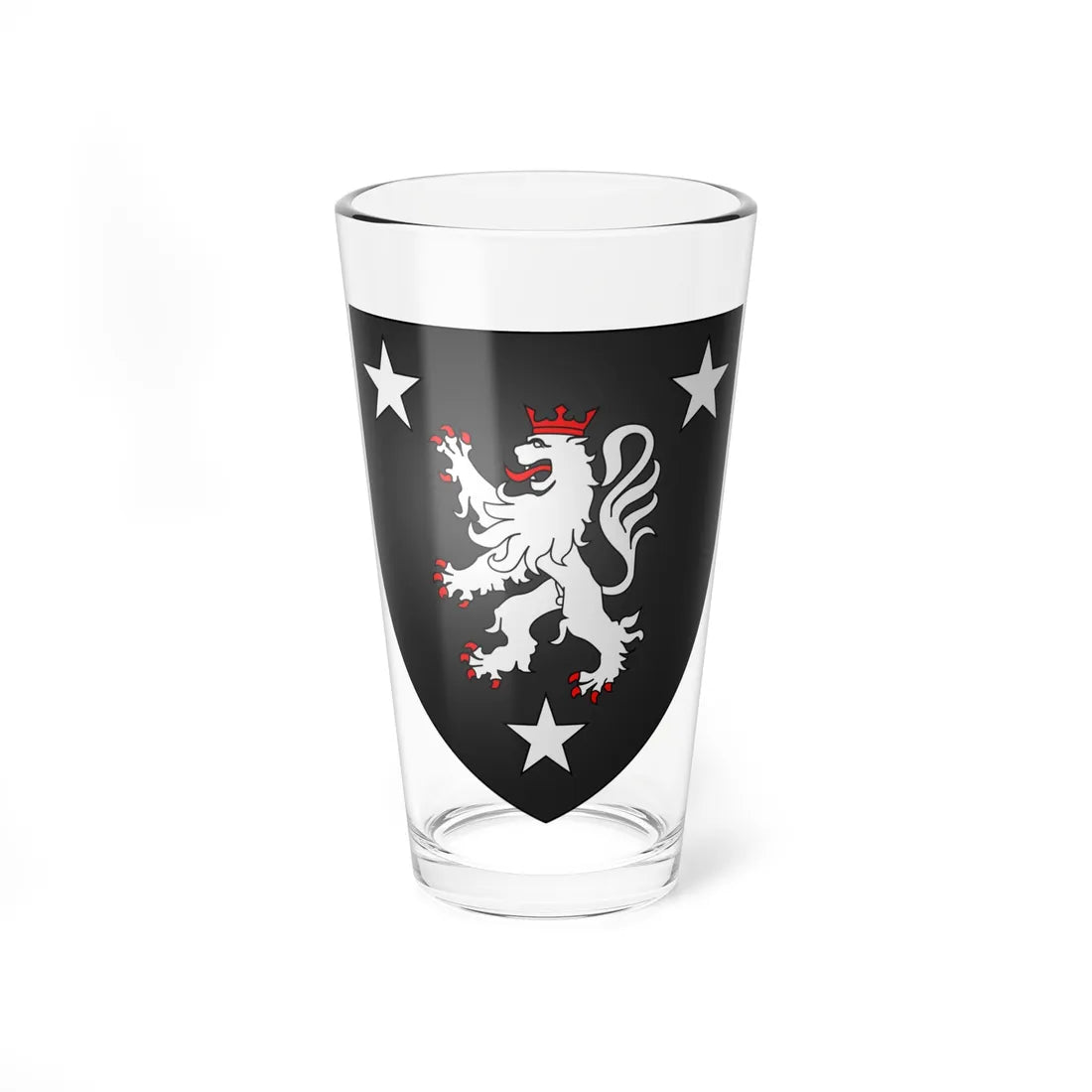 Blason Famille dAnglars (France) (Coat of Arms) Pint Glass 16oz 16oz - Go Mug Yourself