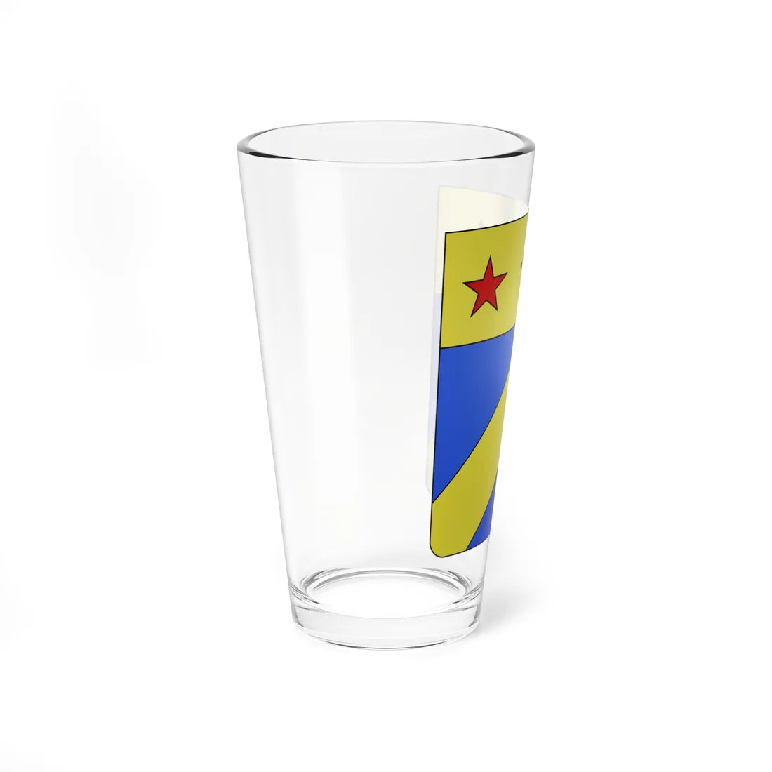 Blason famille fr dAdaoust (France) (Coat of Arms) Pint Glass 16oz - Go Mug Yourself