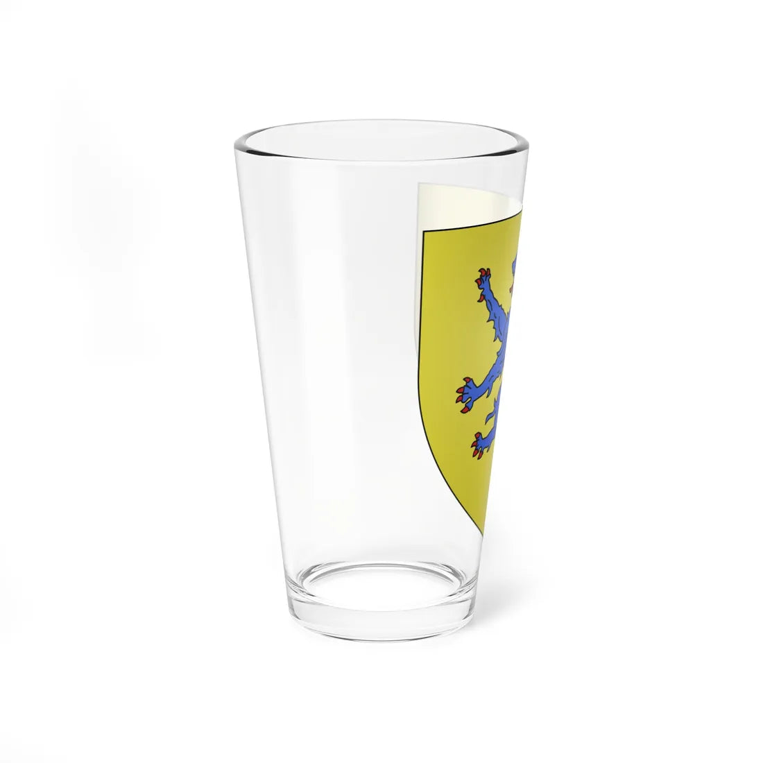 Blason famille fr dAgoult (France) (Coat of Arms) Pint Glass 16oz - Go Mug Yourself