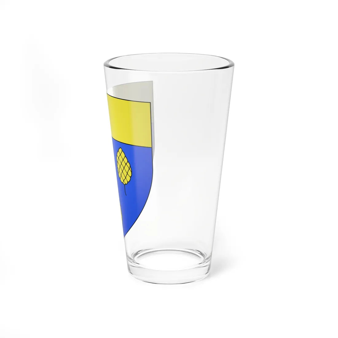 Blason famille fr dAlbignac (France) (Coat of Arms) Pint Glass 16oz - Go Mug Yourself
