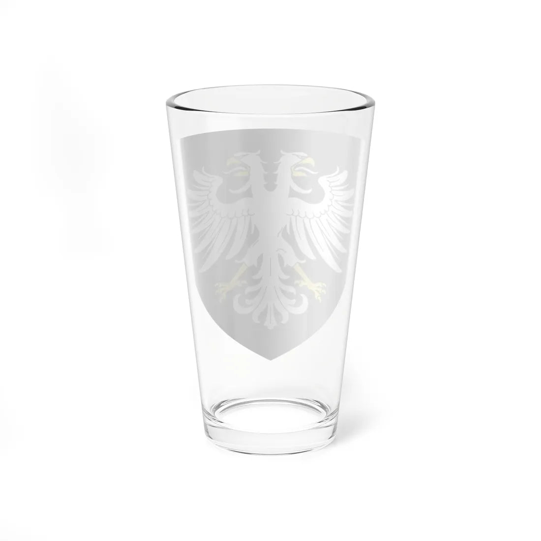 Blason famille fr dAmphernet (France) (Coat of Arms) Pint Glass 16oz - Go Mug Yourself