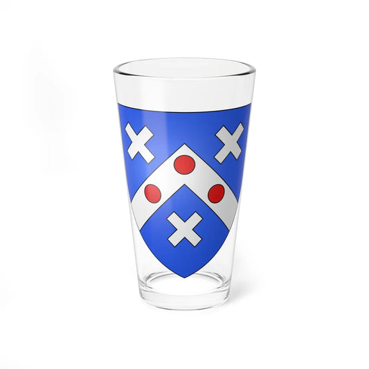 Blason famille fr dAndre (France) (Coat of Arms) Pint Glass 16oz 16oz - Go Mug Yourself