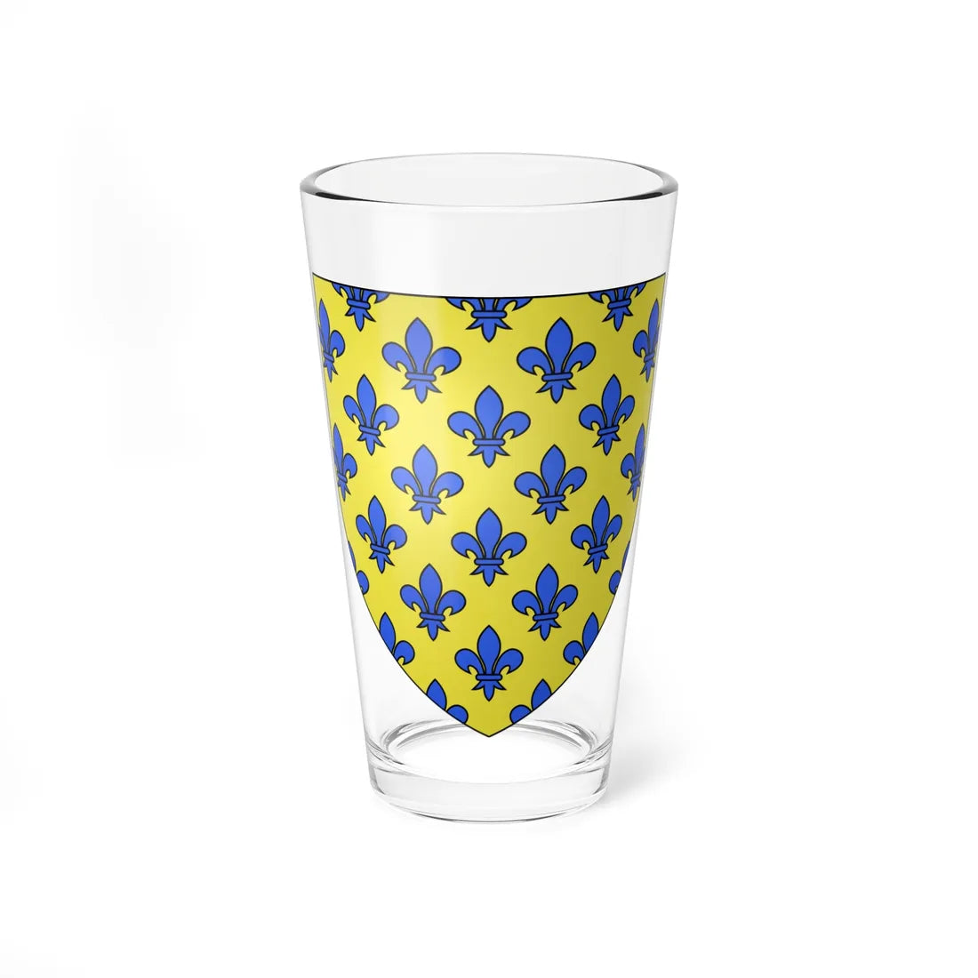 Blason famille fr dApchon (France) (Coat of Arms) Pint Glass 16oz 16oz - Go Mug Yourself