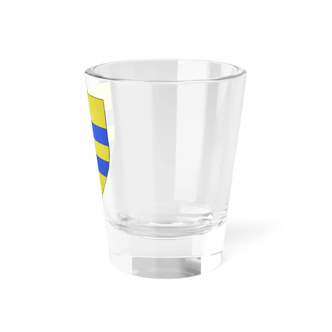 Blason Fr famille Alzu pays de Cize (Spain) (Coat of Arms) Shot Glass 1.5oz - Go Mug Yourself