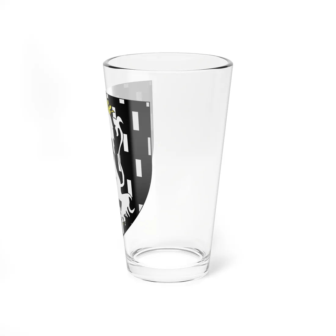 Blason Hinckaert en Brabant selon Gelre (Belgium) (Coat of Arms) Pint Glass 16oz - Go Mug Yourself