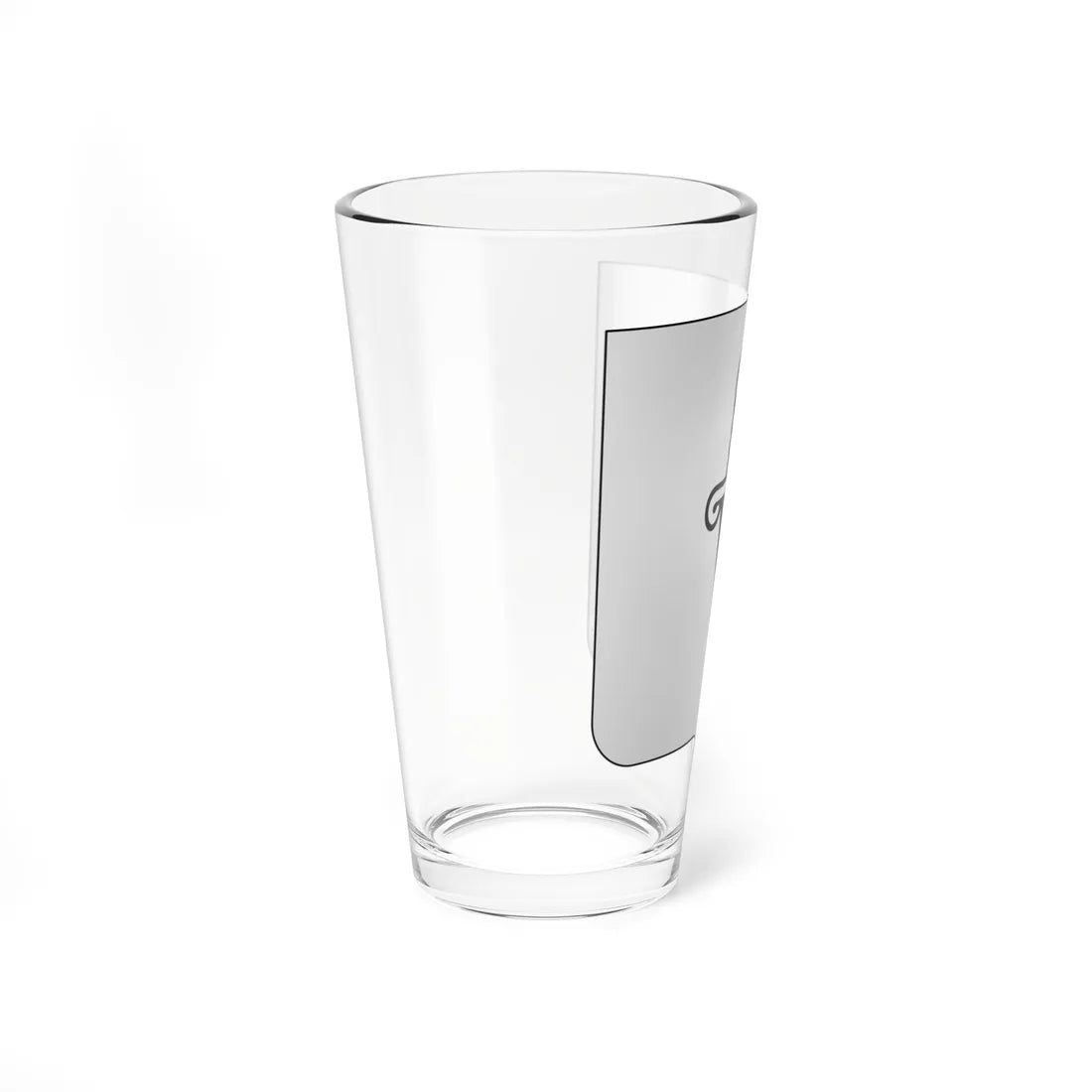 Blason Monterfil (France) (Coat of Arms) Pint Glass 16oz - Go Mug Yourself