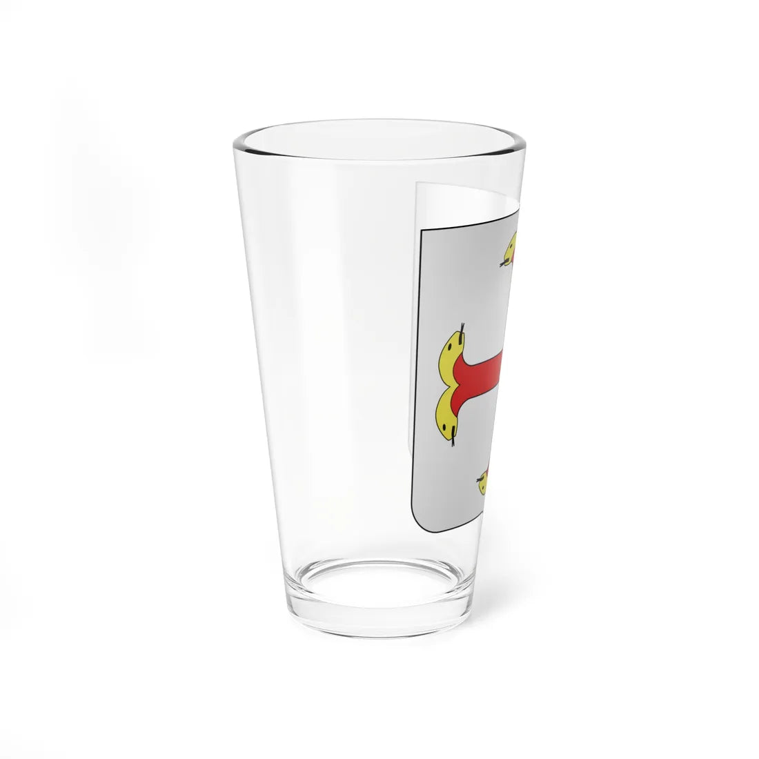 Blason Montfort sur Meu (France) (Coat of Arms) Pint Glass 16oz - Go Mug Yourself