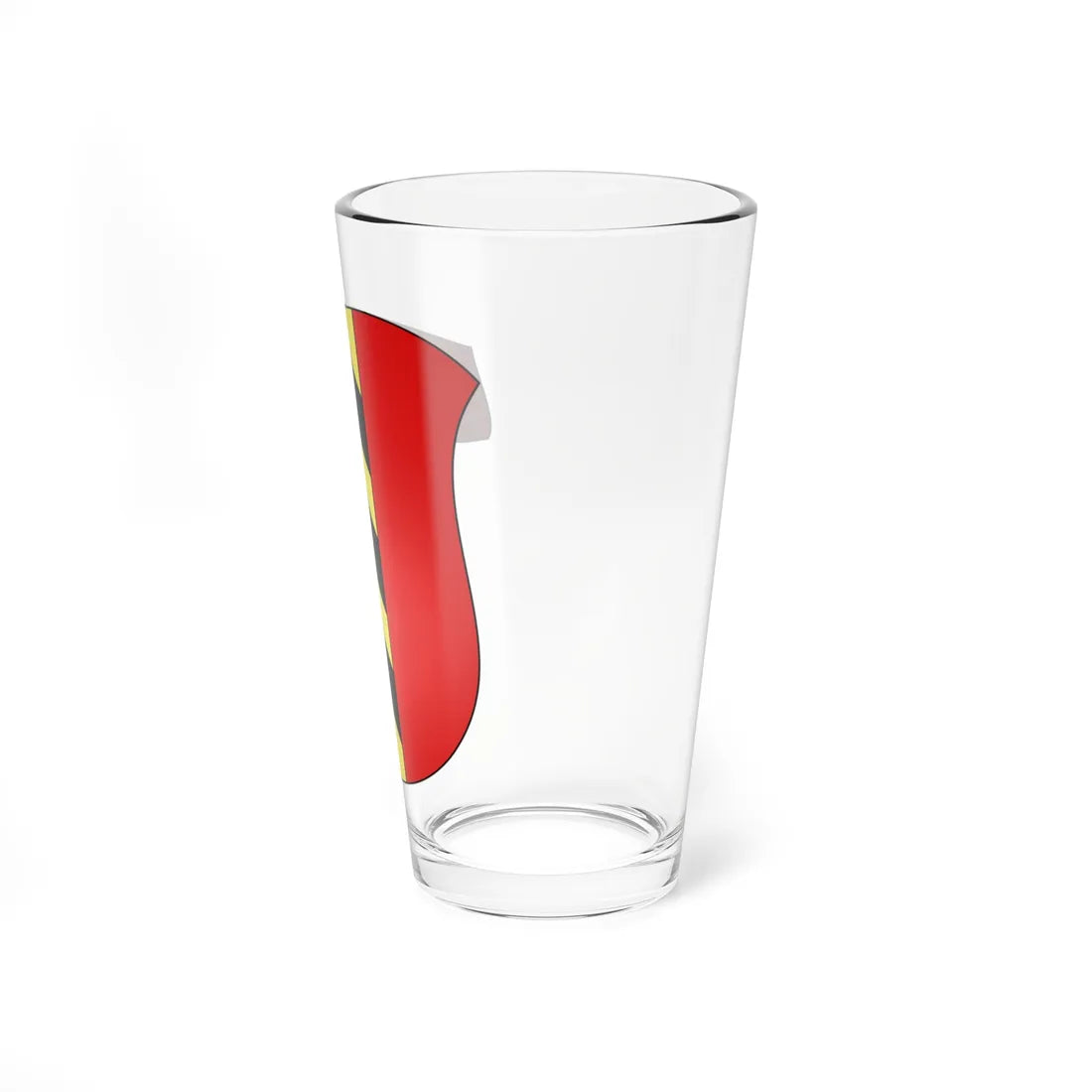 Blason Rodolphe IV de Nidau (Switzerland) (Coat of Arms) Pint Glass 16oz - Go Mug Yourself