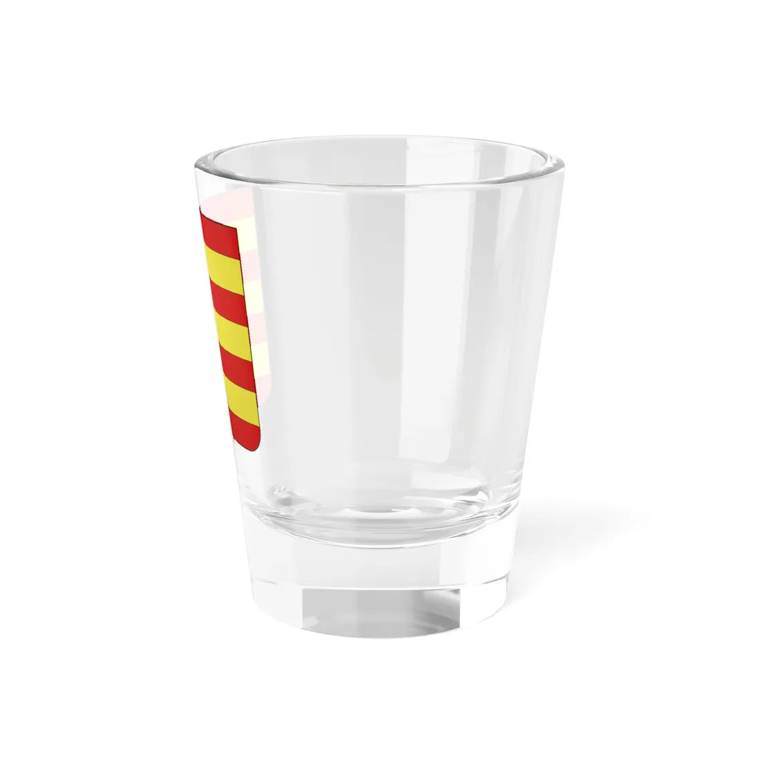 Blason ville BE Lessines (Belgium) (Coat of Arms) Shot Glass 1.5oz - Go Mug Yourself