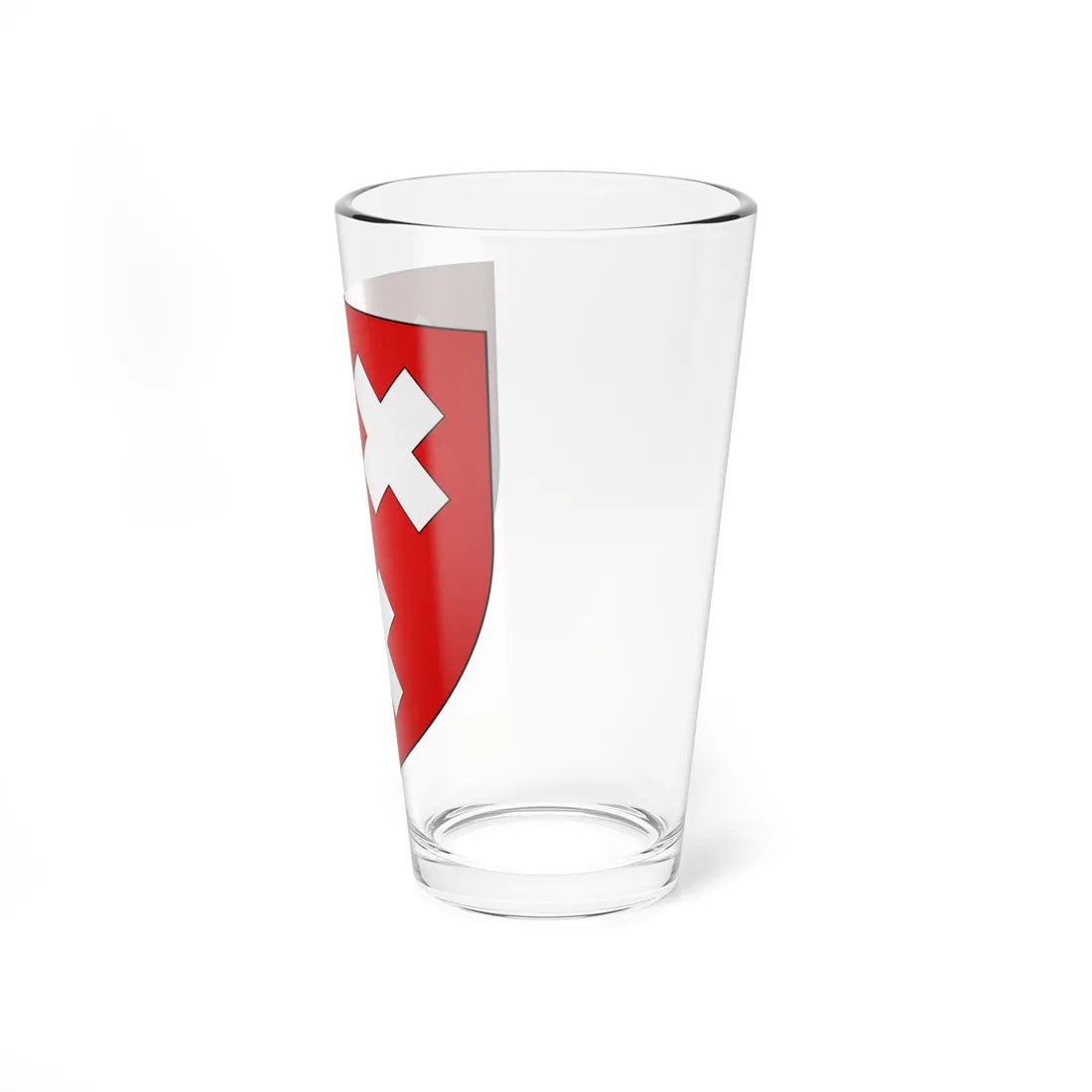 Blason ville be Schoten (Belgium) (Coat of Arms) Pint Glass 16oz - Go Mug Yourself