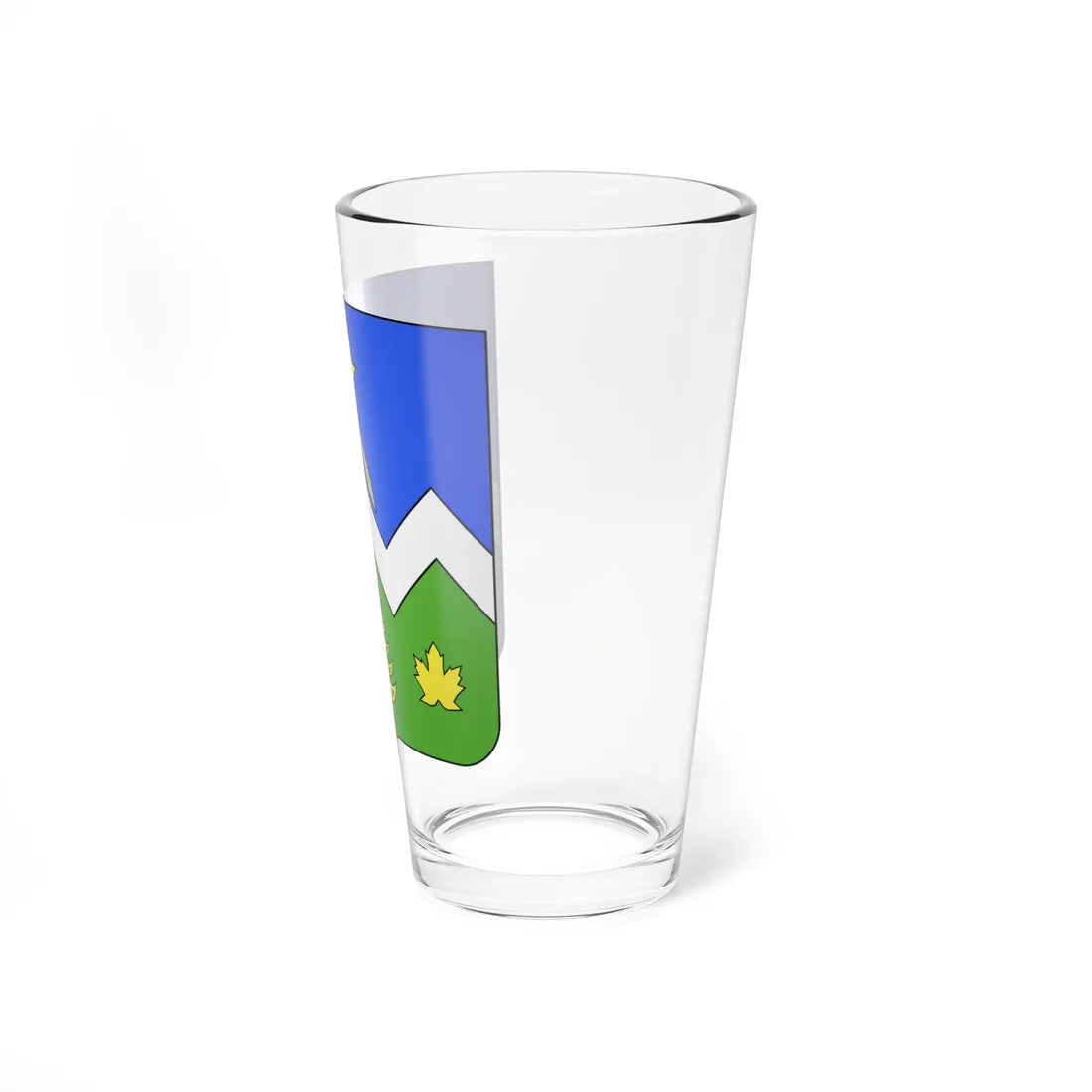 Blason ville ca Notre-Dame-des-Laurentides Québec (Canada) (Coat of Arms) Pint Glass 16oz - Go Mug Yourself
