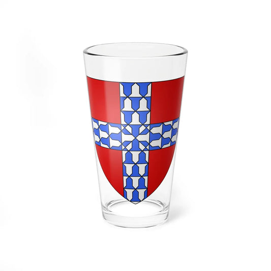 Blason ville fr Bailleul Nord (France) (Coat of Arms) Pint Glass 16oz 16oz - Go Mug Yourself
