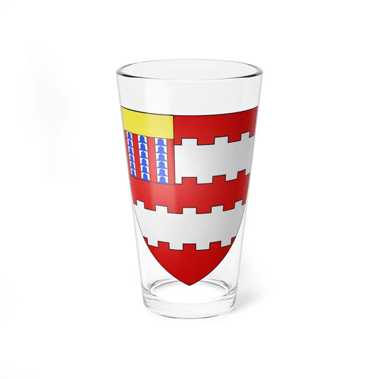 Blason ville fr Baives Nord (France) (Coat of Arms) Pint Glass 16oz 16oz - Go Mug Yourself