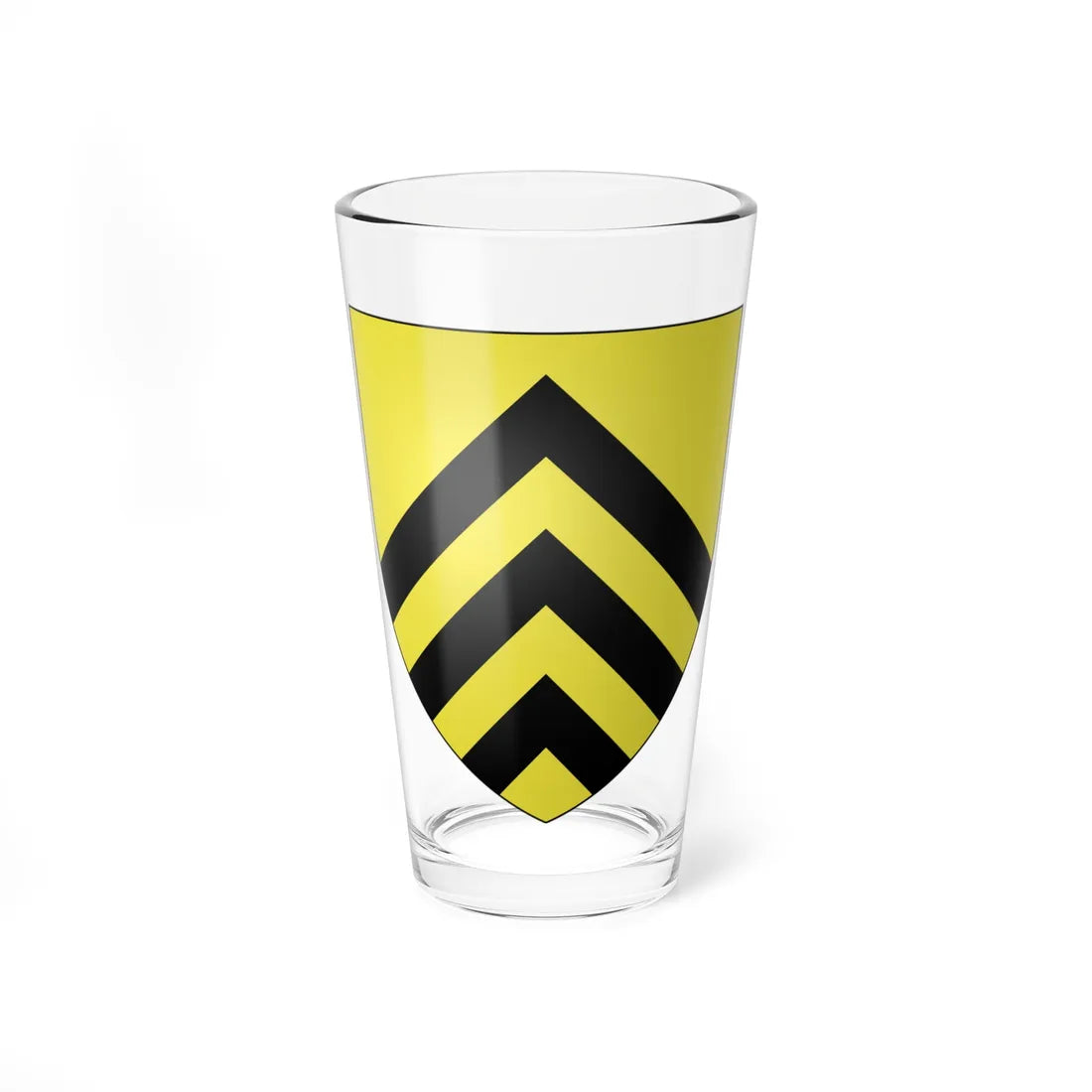 Blason ville fr Bersillies Nord (France) (Coat of Arms) Pint Glass 16oz 16oz - Go Mug Yourself