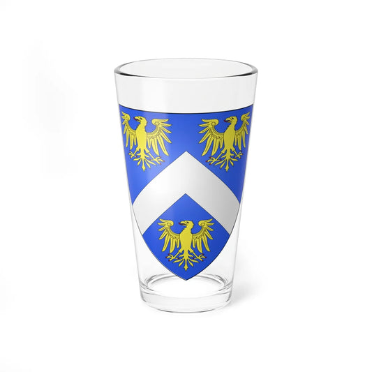 Blason ville fr Ecuelin Nord (France) (Coat of Arms) Pint Glass 16oz 16oz - Go Mug Yourself