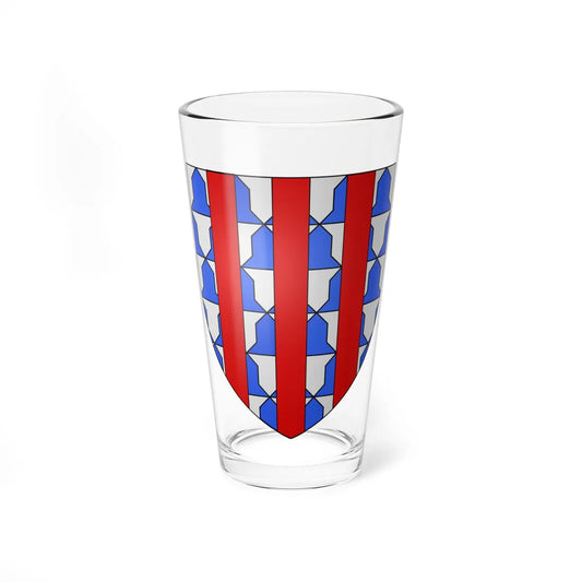 Blason ville fr Englefontaine Nord (France) (Coat of Arms) Pint Glass 16oz 16oz - Go Mug Yourself