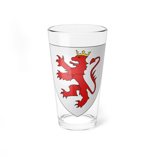 Blason ville fr La Gouesnière (France) (Coat of Arms) Pint Glass 16oz 16oz - Go Mug Yourself