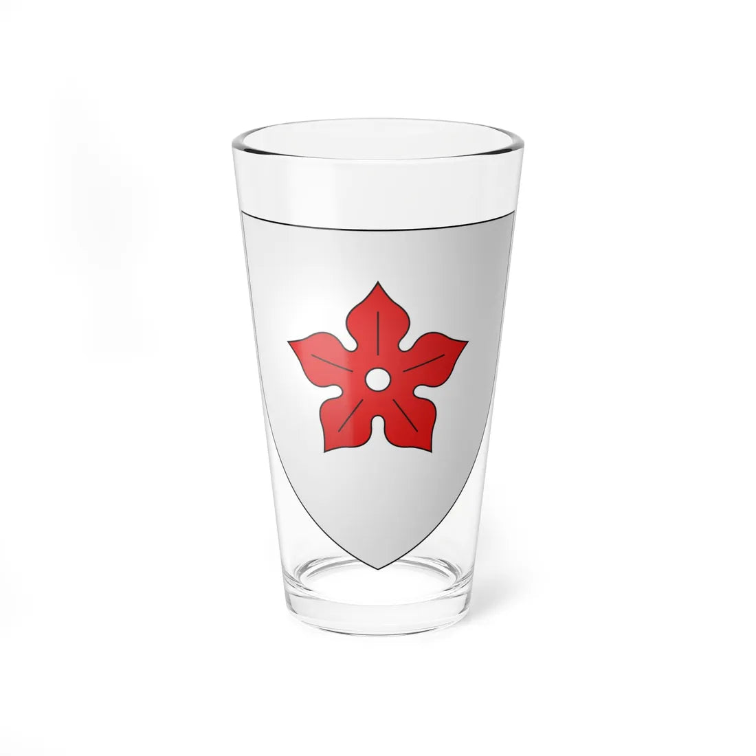 Blason ville fr Martigne-Ferchaud (France) (Coat of Arms) Pint Glass 16oz 16oz - Go Mug Yourself