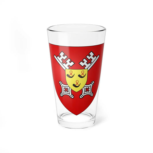Blason ville fr Méteren 59 (France) (Coat of Arms) Pint Glass 16oz 16oz - Go Mug Yourself