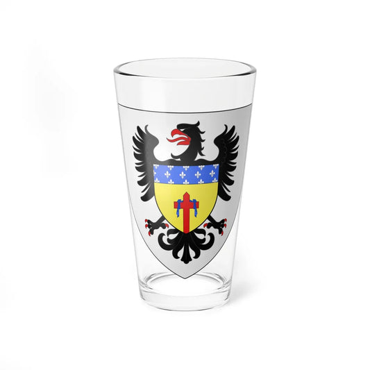 Blason ville fr Romillé 35 (France) (Coat of Arms) Pint Glass 16oz 16oz - Go Mug Yourself
