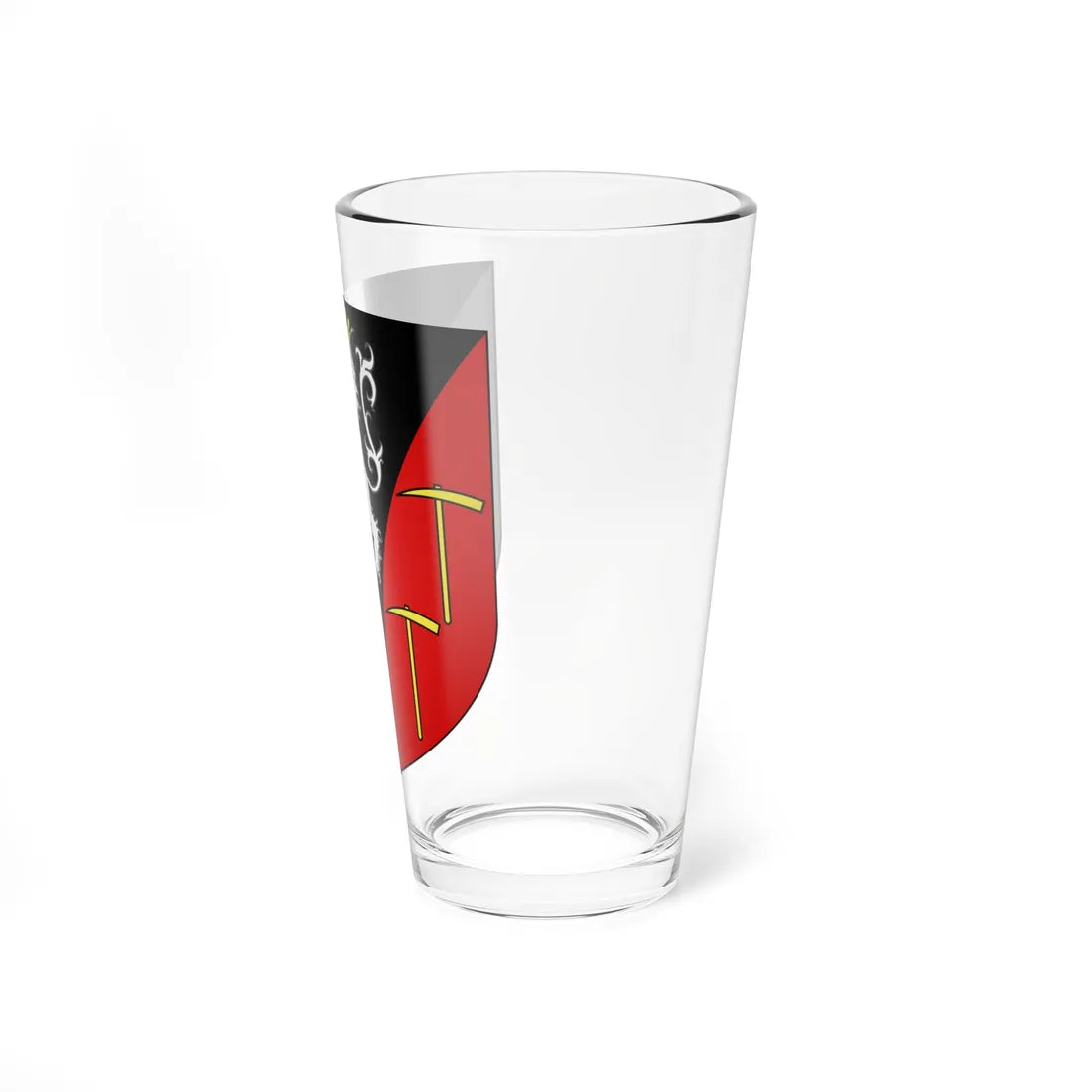 Blason ville It Champdepraz AO (Italy) (Coat of Arms) Pint Glass 16oz - Go Mug Yourself