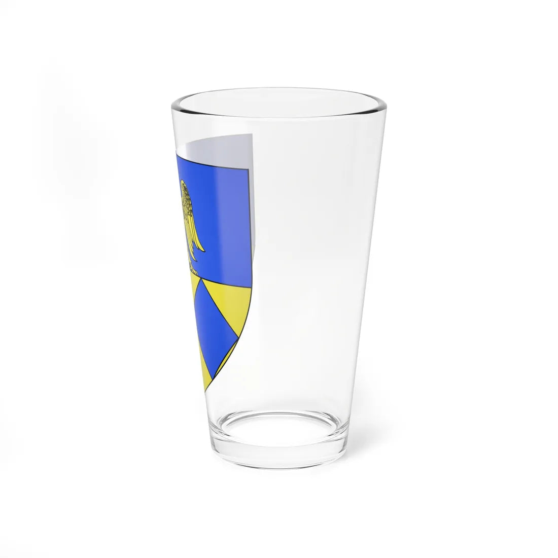 Blason ville It La Magdeleine AO (Italy) (Coat of Arms) Pint Glass 16oz - Go Mug Yourself