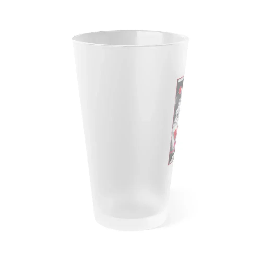 BLAST OF THE IRON PALM (BRAVE ARCHER 3) 1981 Movie Poster - Frosted Pint Glass 16oz - Go Mug Yourself