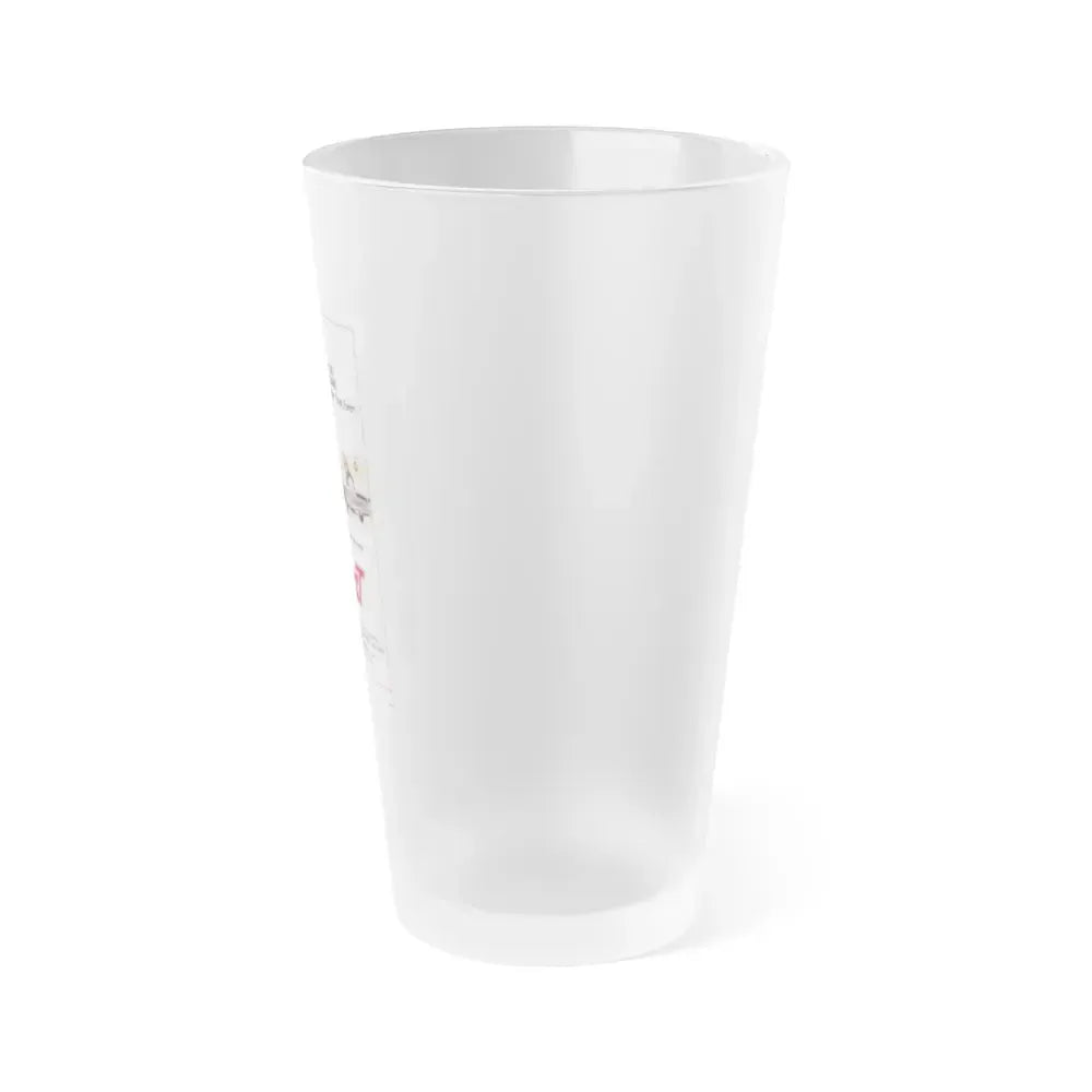 BLAST (THE FINAL COMEDOWN) 1972 Movie Poster - Frosted Pint Glass 16oz - Go Mug Yourself