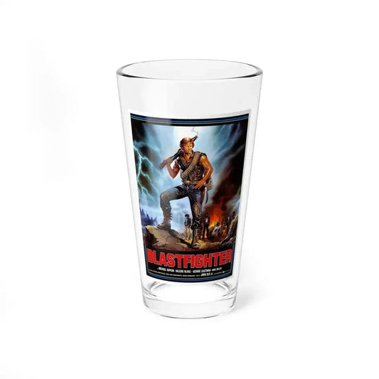 BLASTFIGHTER 1984 Movie Poster - Pint Glass 16oz 16oz - Go Mug Yourself