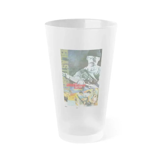 BLASTFIGHTER (THAI) 1984 Movie Poster - Frosted Pint Glass 16oz 16oz Frosted - Go Mug Yourself
