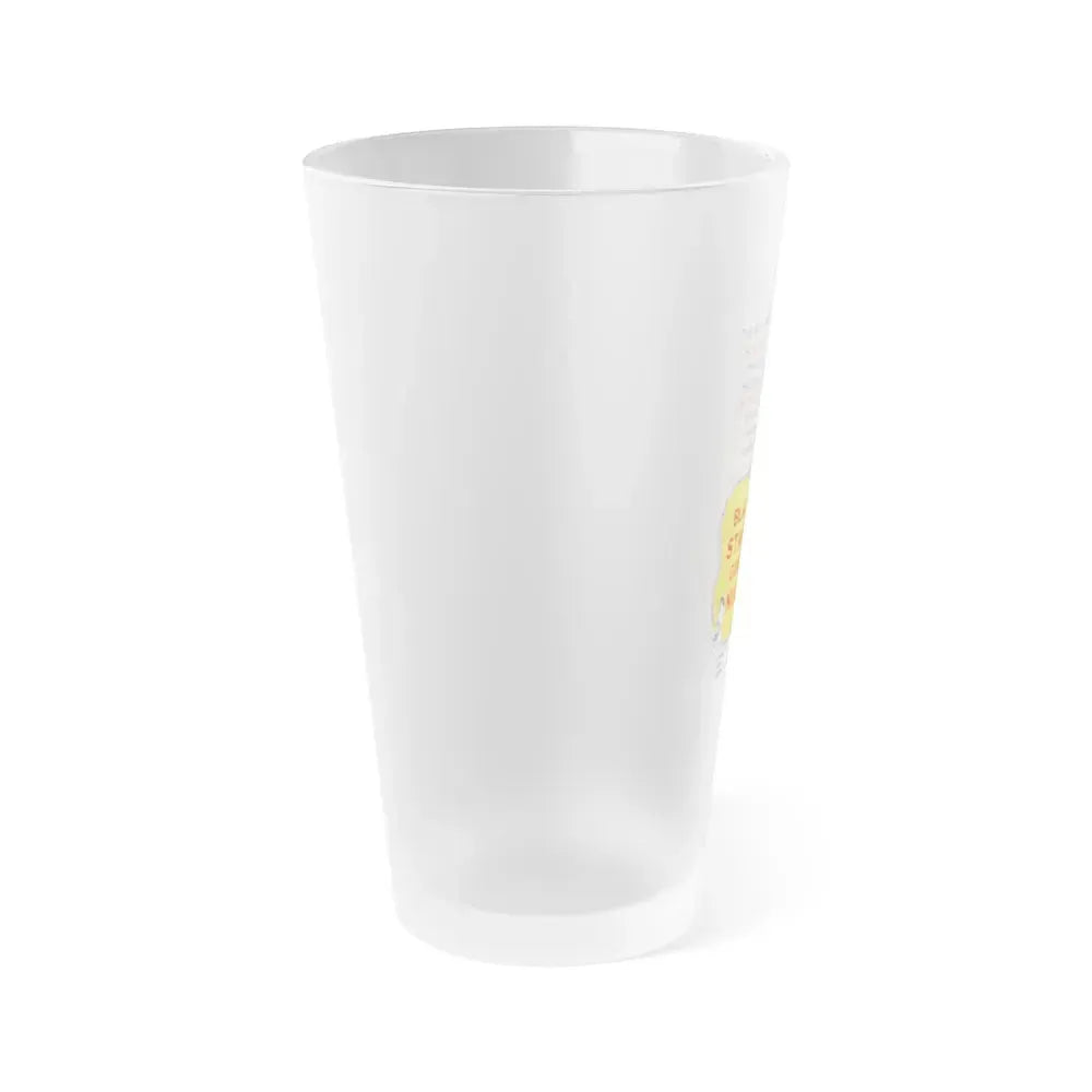 BLAZE STARR GOES NUDIST 1962 Movie Poster - Frosted Pint Glass 16oz - Go Mug Yourself