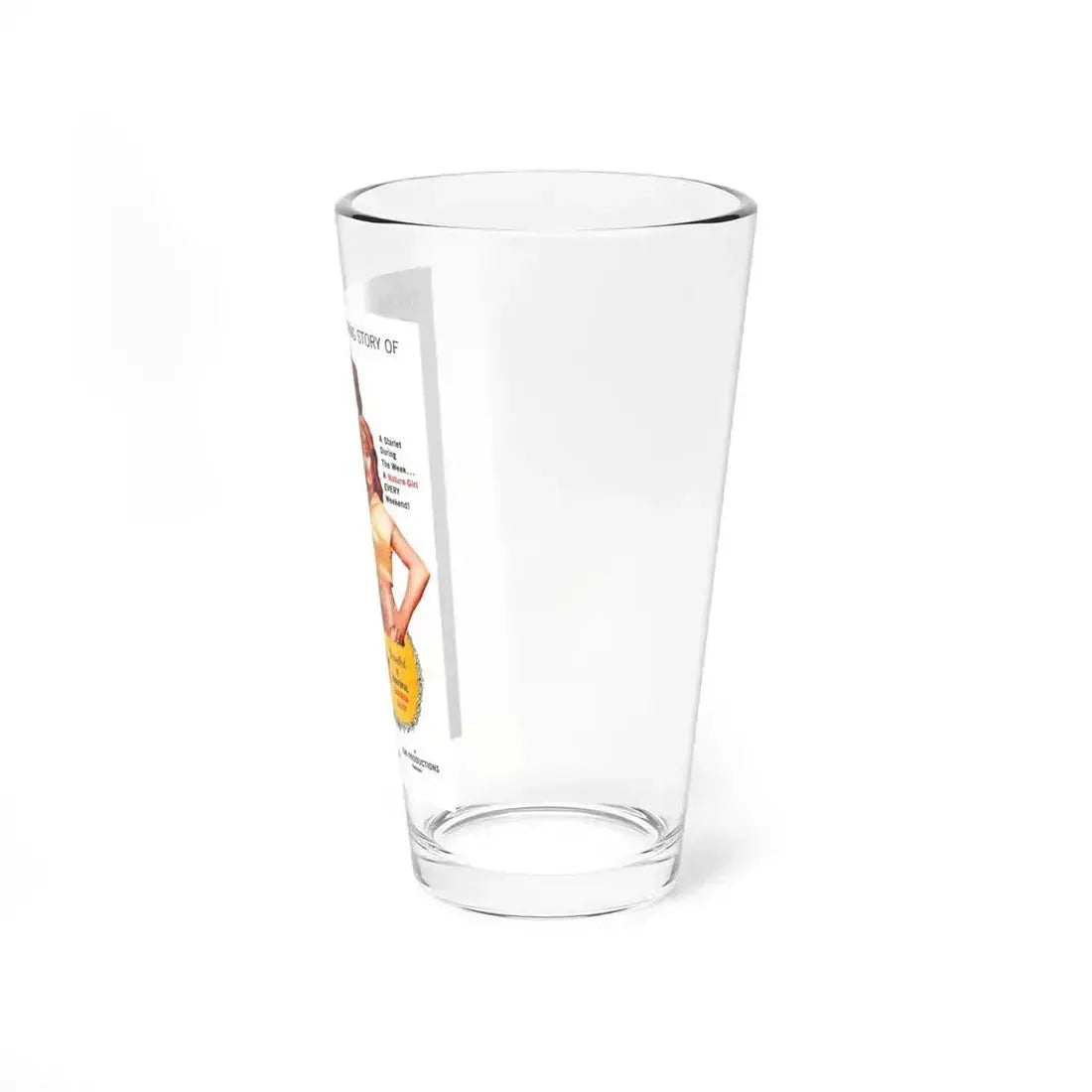 BLAZE STARR GOES NUDIST 1962 Movie Poster - Pint Glass 16oz - Go Mug Yourself