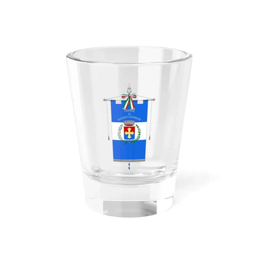 Bleggio Superiore-Gonfalone (Italy) Shot Glass 1.5oz 1.5oz - Go Mug Yourself