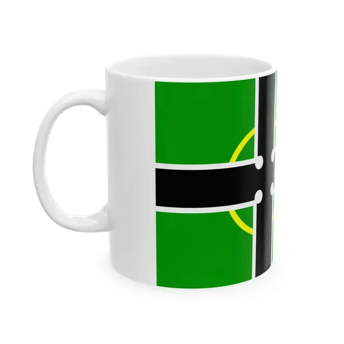 Bleimor Scouting flag (Belgium) White Coffee Mug - Go Mug Yourself