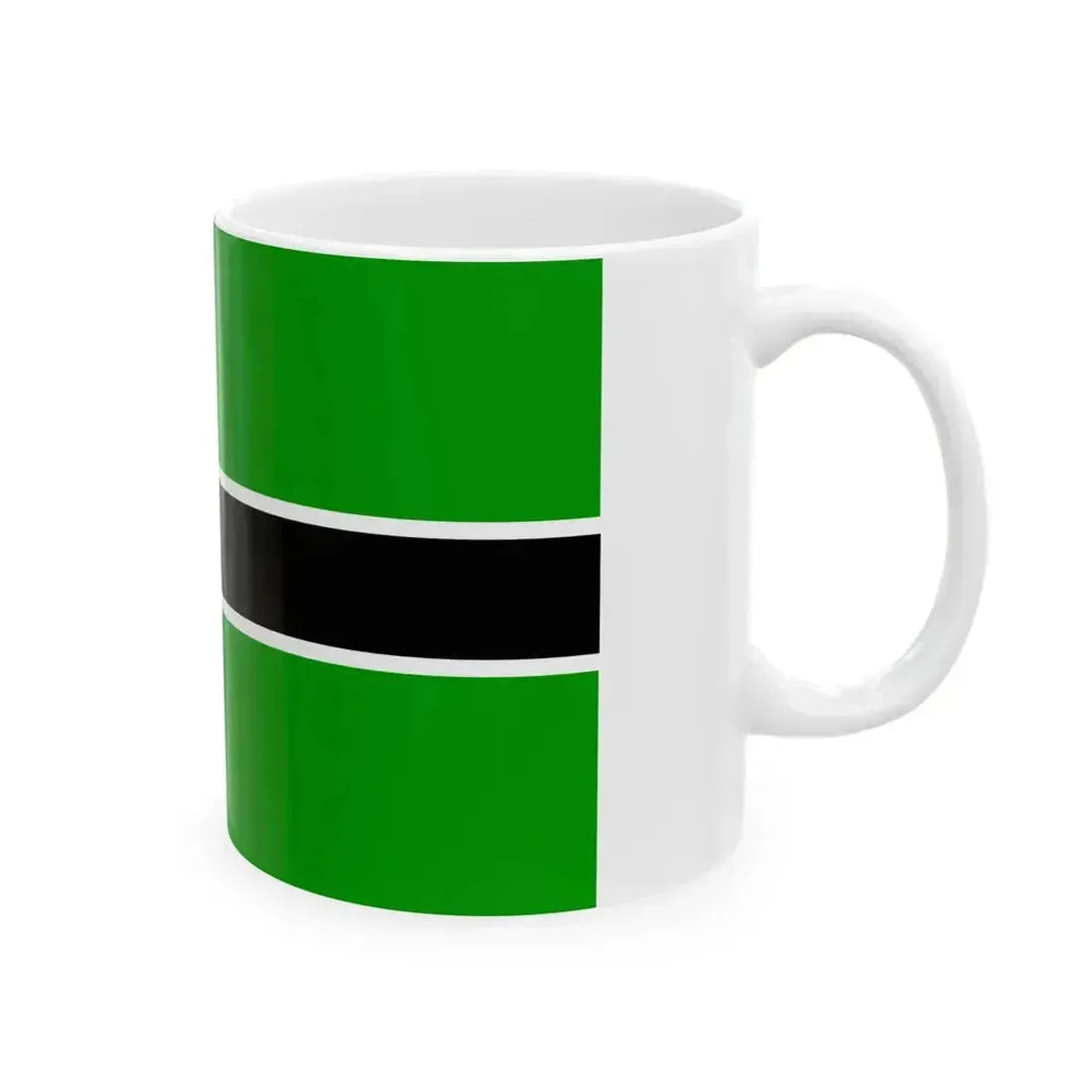 Bleimor Scouting flag (Belgium) White Coffee Mug - Go Mug Yourself