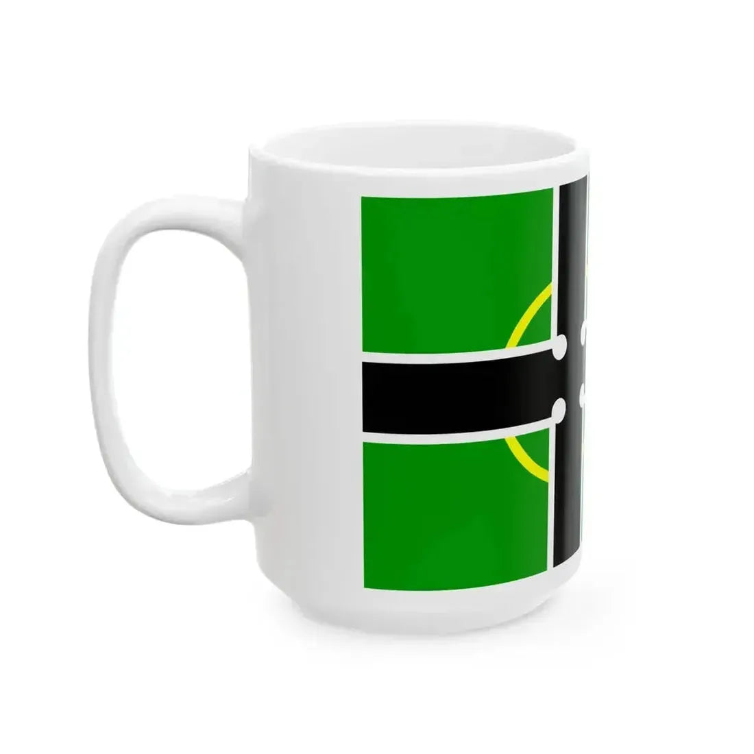 Bleimor Scouting flag (Belgium) White Coffee Mug - Go Mug Yourself