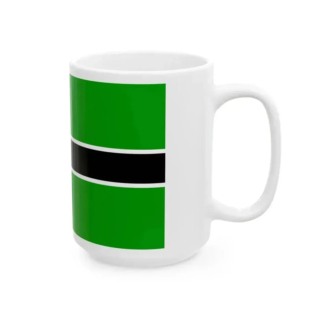 Bleimor Scouting flag (Belgium) White Coffee Mug - Go Mug Yourself