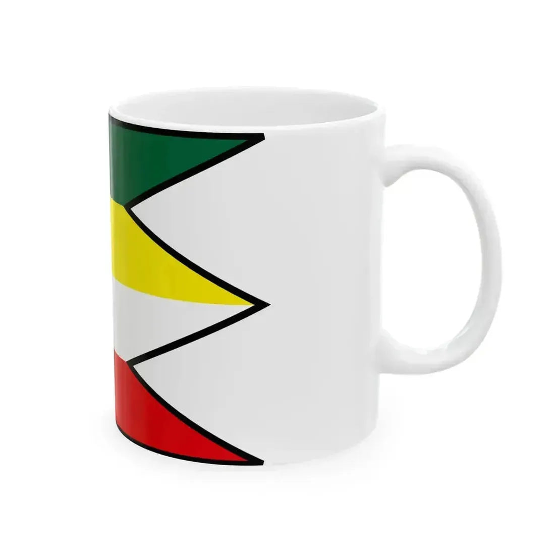 Blesovce Topolcany Flag (Slovakia) White Coffee Mug - Go Mug Yourself