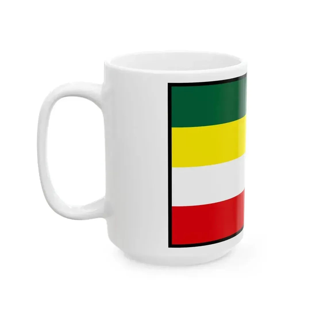 Blesovce Topolcany Flag (Slovakia) White Coffee Mug - Go Mug Yourself