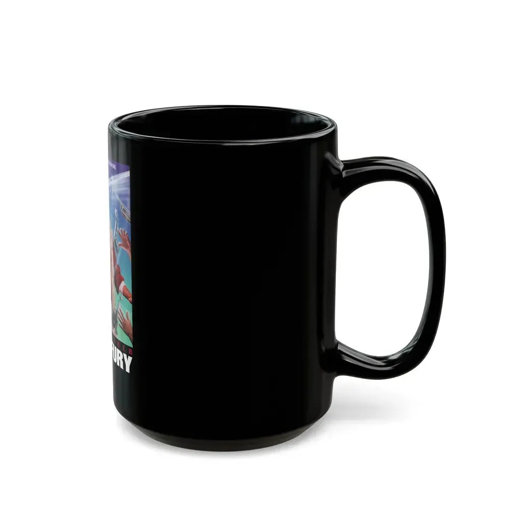 BLIND FURY 1989 Movie Poster - Black Coffee Mug - Go Mug Yourself