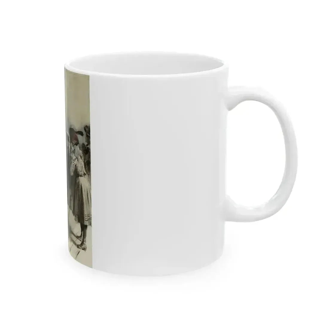 Blind Man's Bluff - White Coffee Mug - Go Mug Yourself