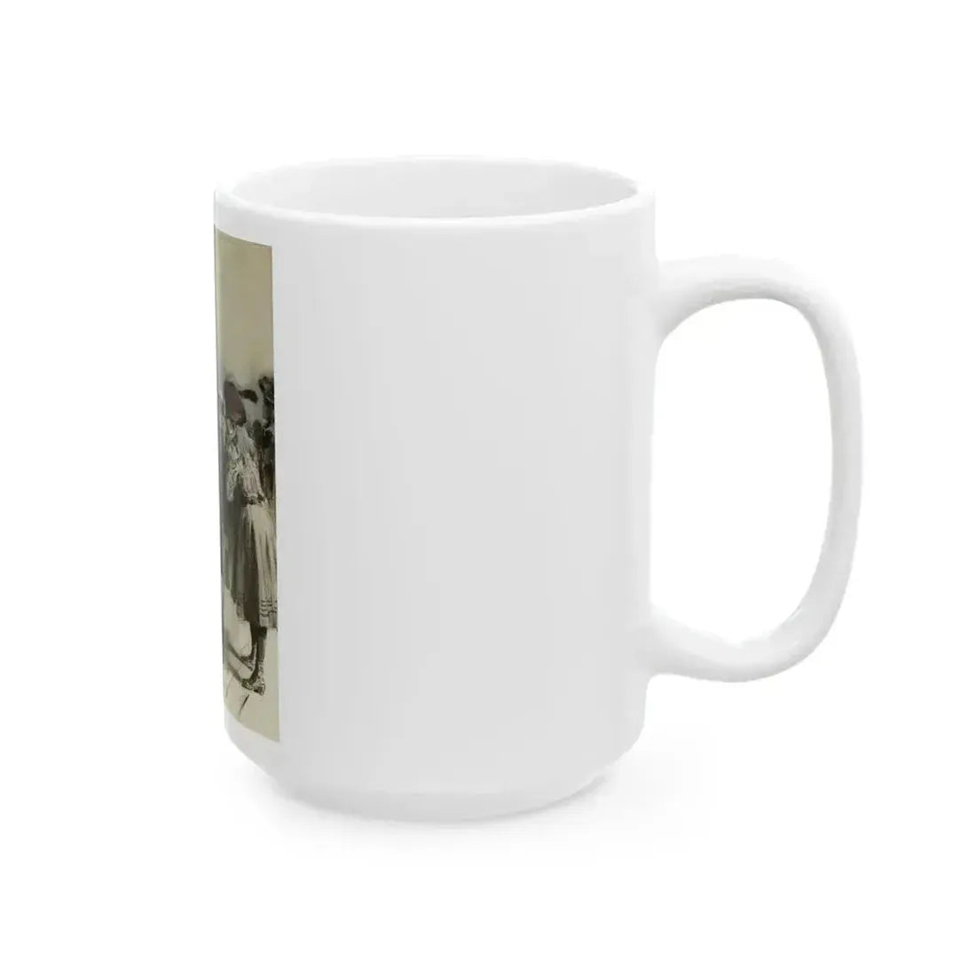 Blind Man's Bluff - White Coffee Mug - Go Mug Yourself